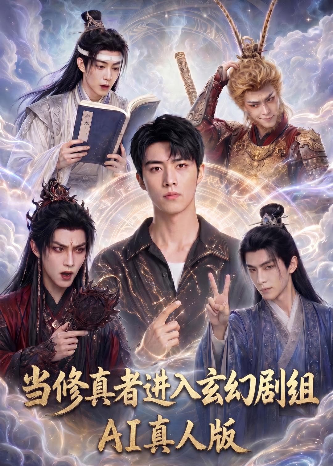 当修真者进入玄幻剧组AI真人版-剧集封面