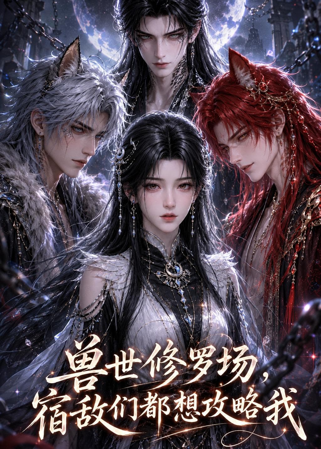 兽世修罗场，宿敌们都想攻略我-剧集封面