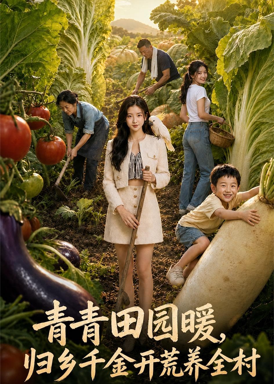 青青田园暖，归乡千金开荒养全村-剧集封面