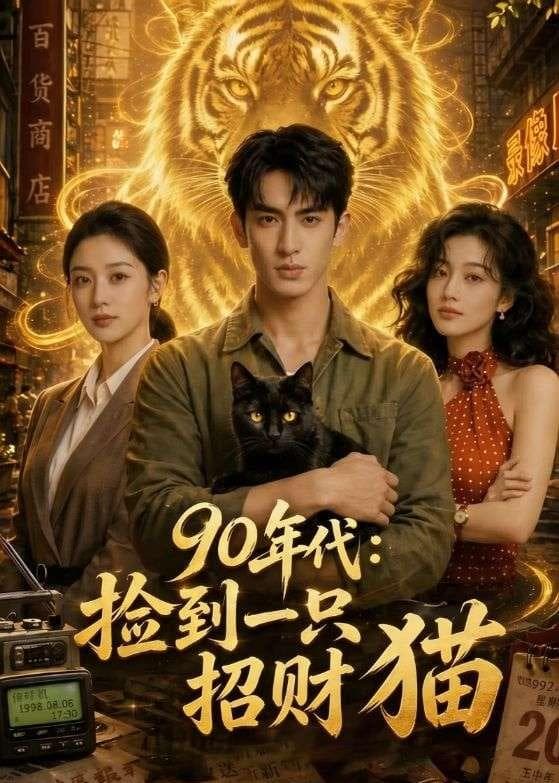 90年代：捡到一只招财猫-剧集封面