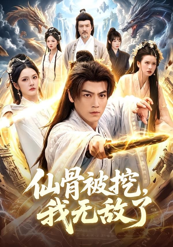 仙骨被挖，我无敌了-短剧封面