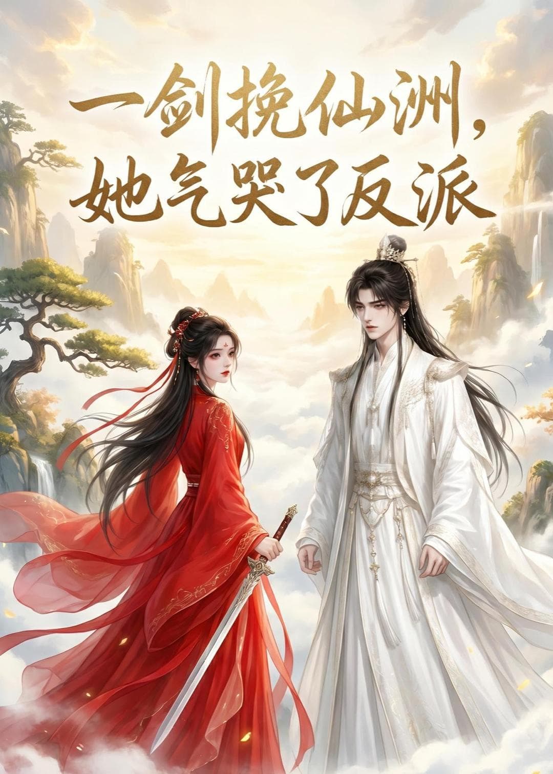 一剑挽仙洲，她气哭了反派-剧集封面