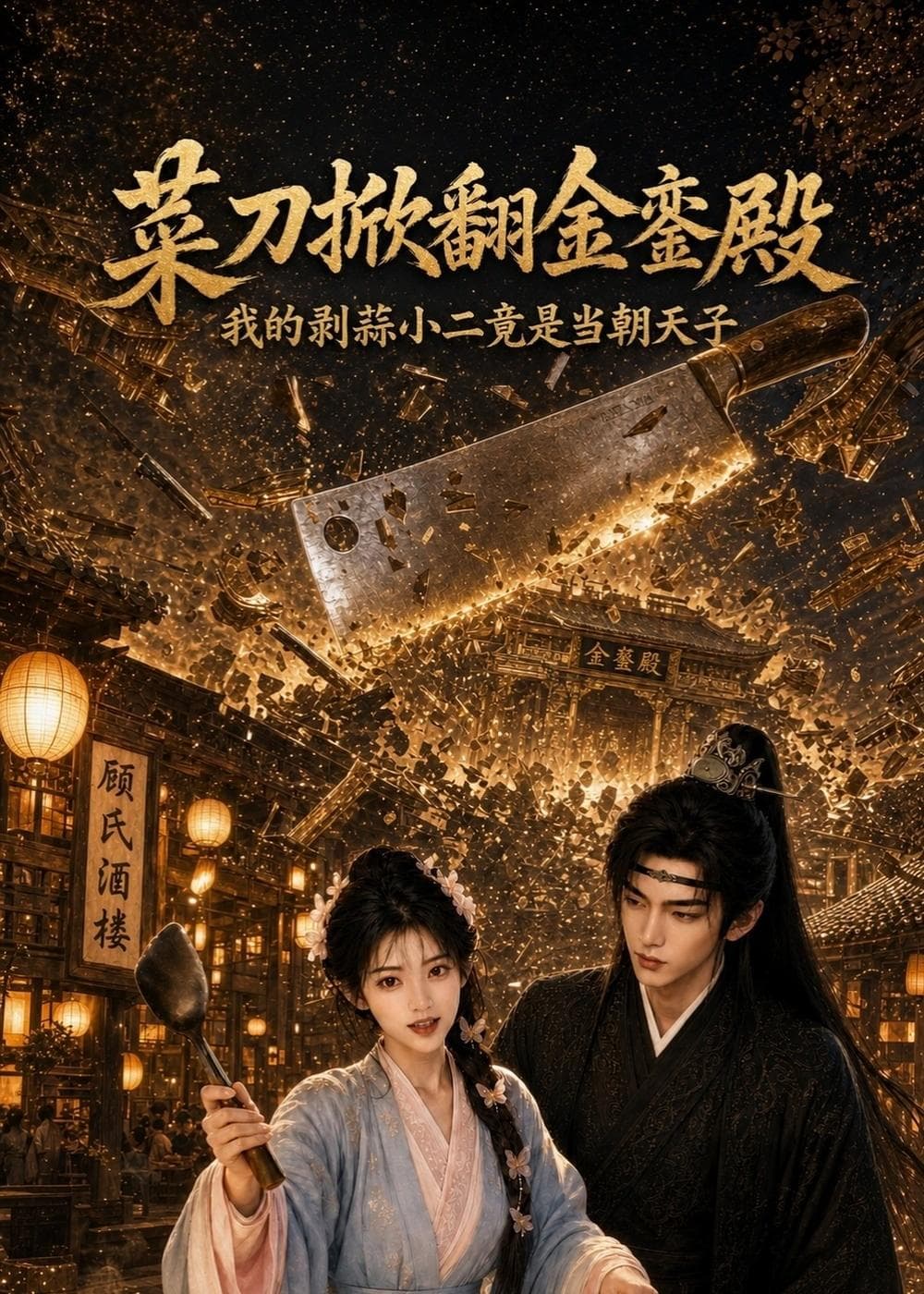 菜刀掀翻金銮殿，我的剥蒜小二竟是当朝天子-剧集封面
