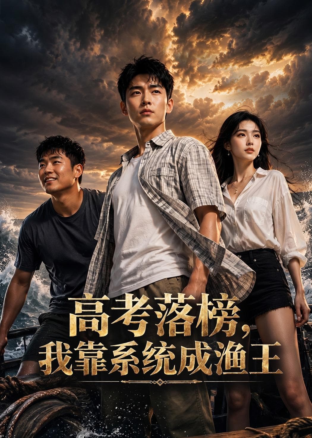 高考落榜，我靠系统成渔王-剧集封面
