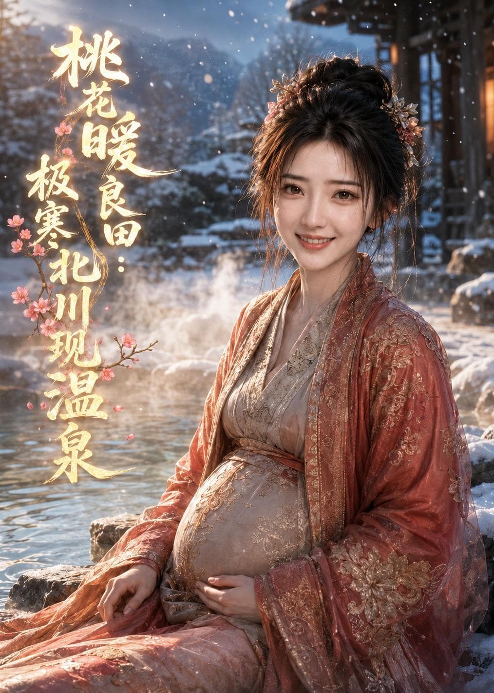 桃花暖良田：极寒北川现温泉-剧集封面