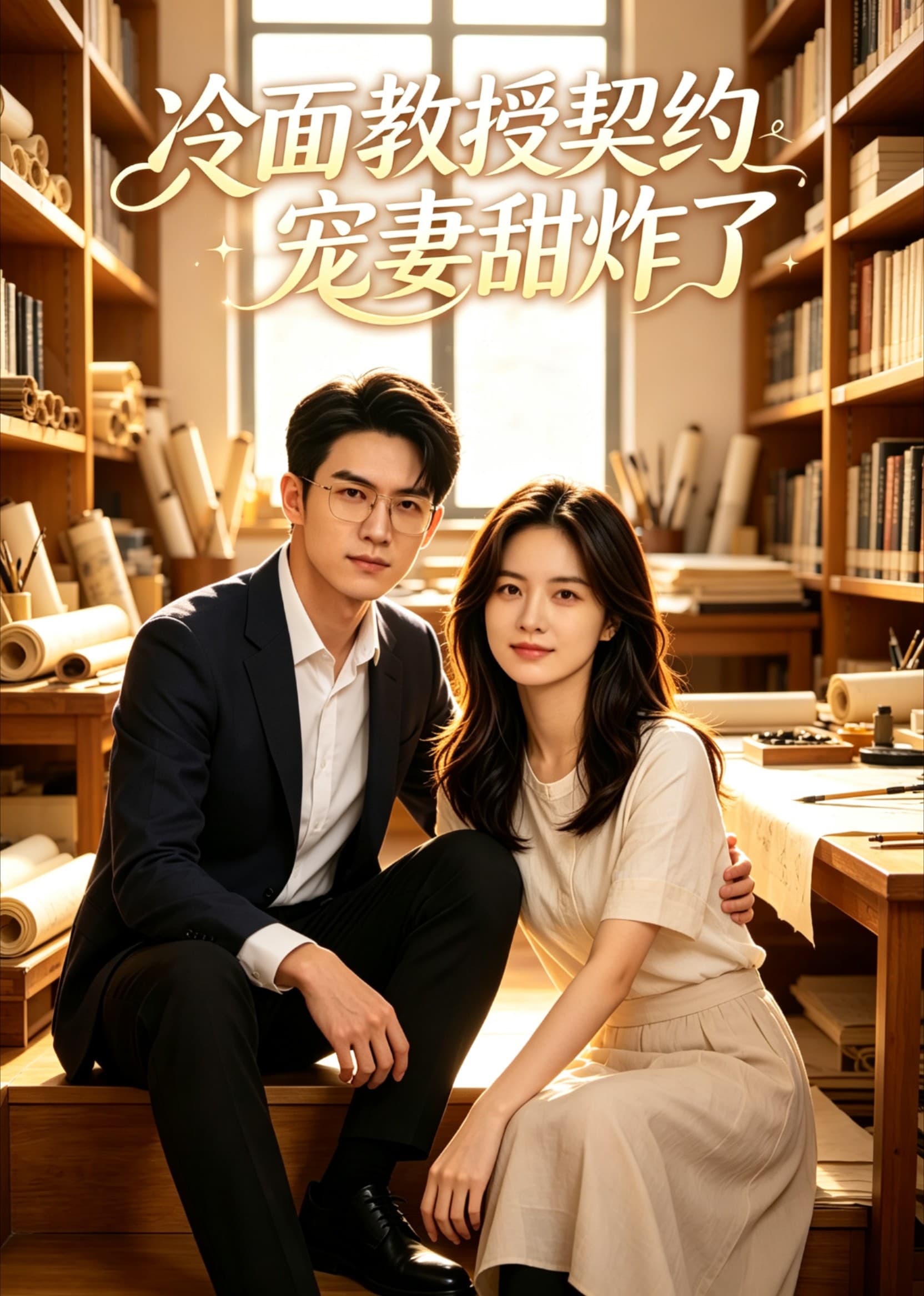 冷面教授契约宠妻甜炸了-剧集封面