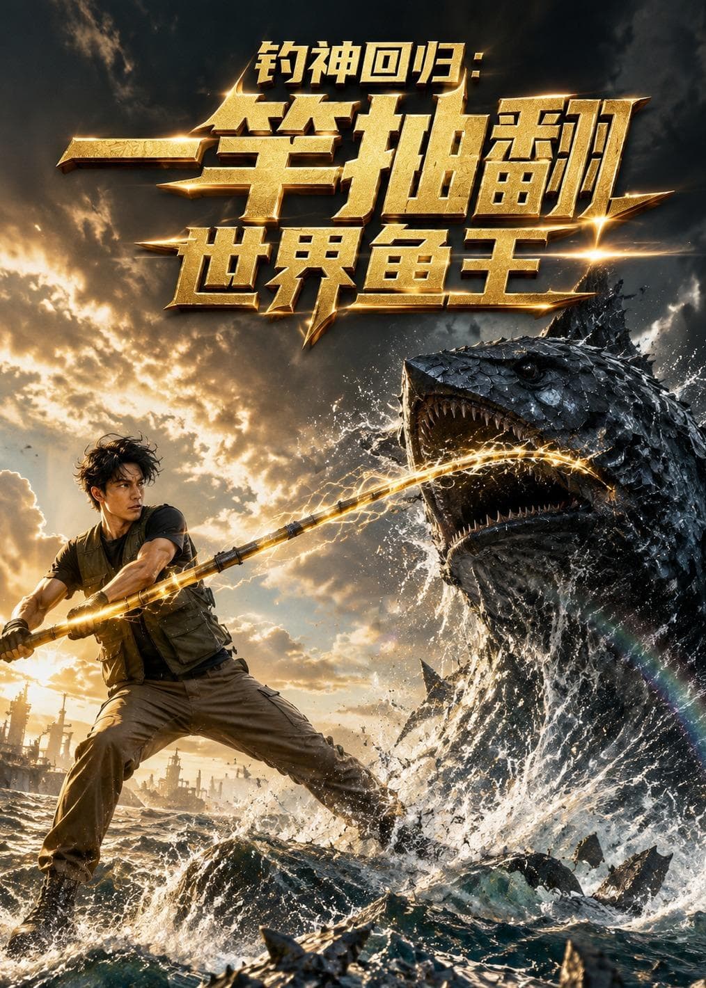 钓神回归：一杆抽翻世界鱼王-剧集封面