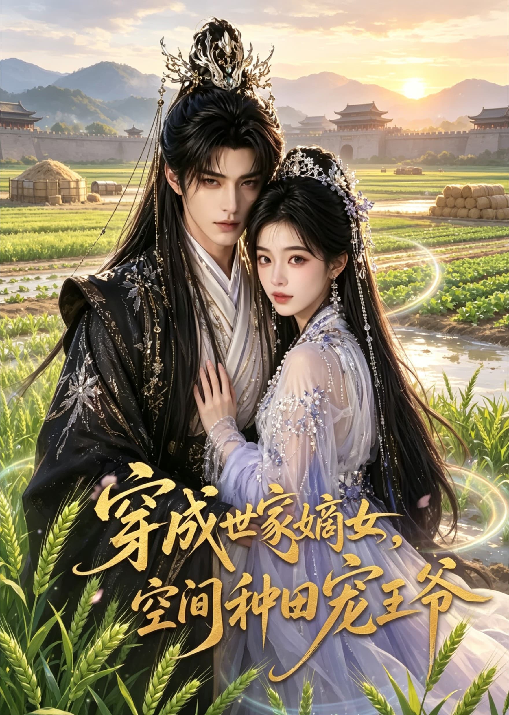 穿成世家嫡女，空间种田宠王爷-剧集封面