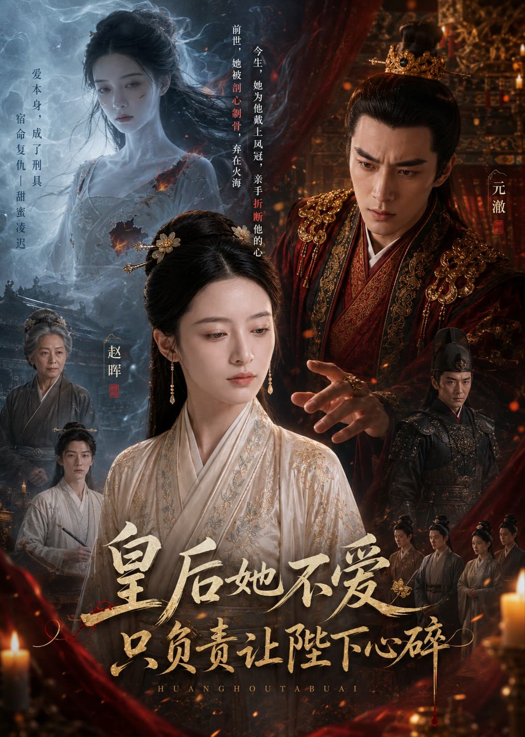 皇后她不爱，只负责让陛下心碎-剧集封面