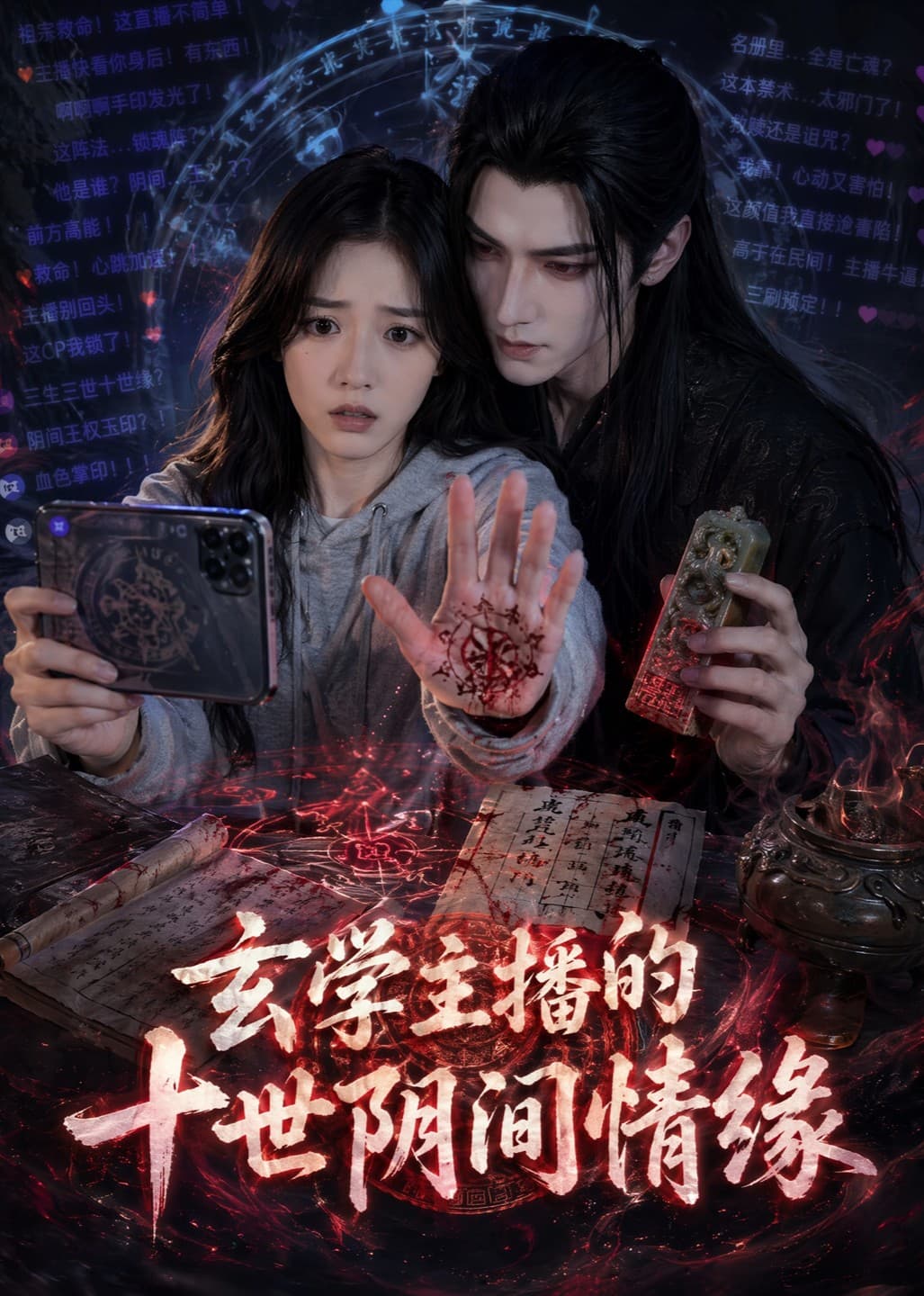 玄学主播的十世阴间情缘-剧集封面