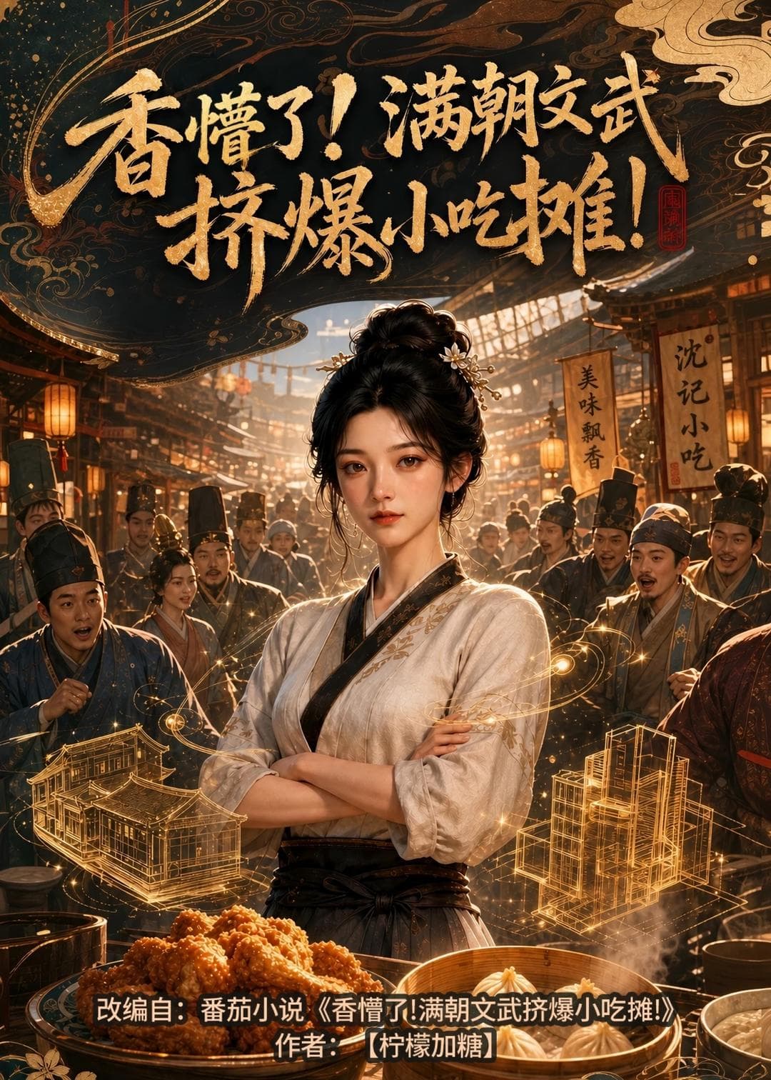 香懵了!满朝文武挤爆小吃摊!-剧集封面