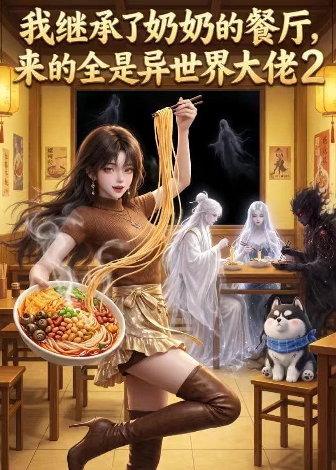 我继承了奶奶的餐厅，来的全是异世界大佬2-剧集封面