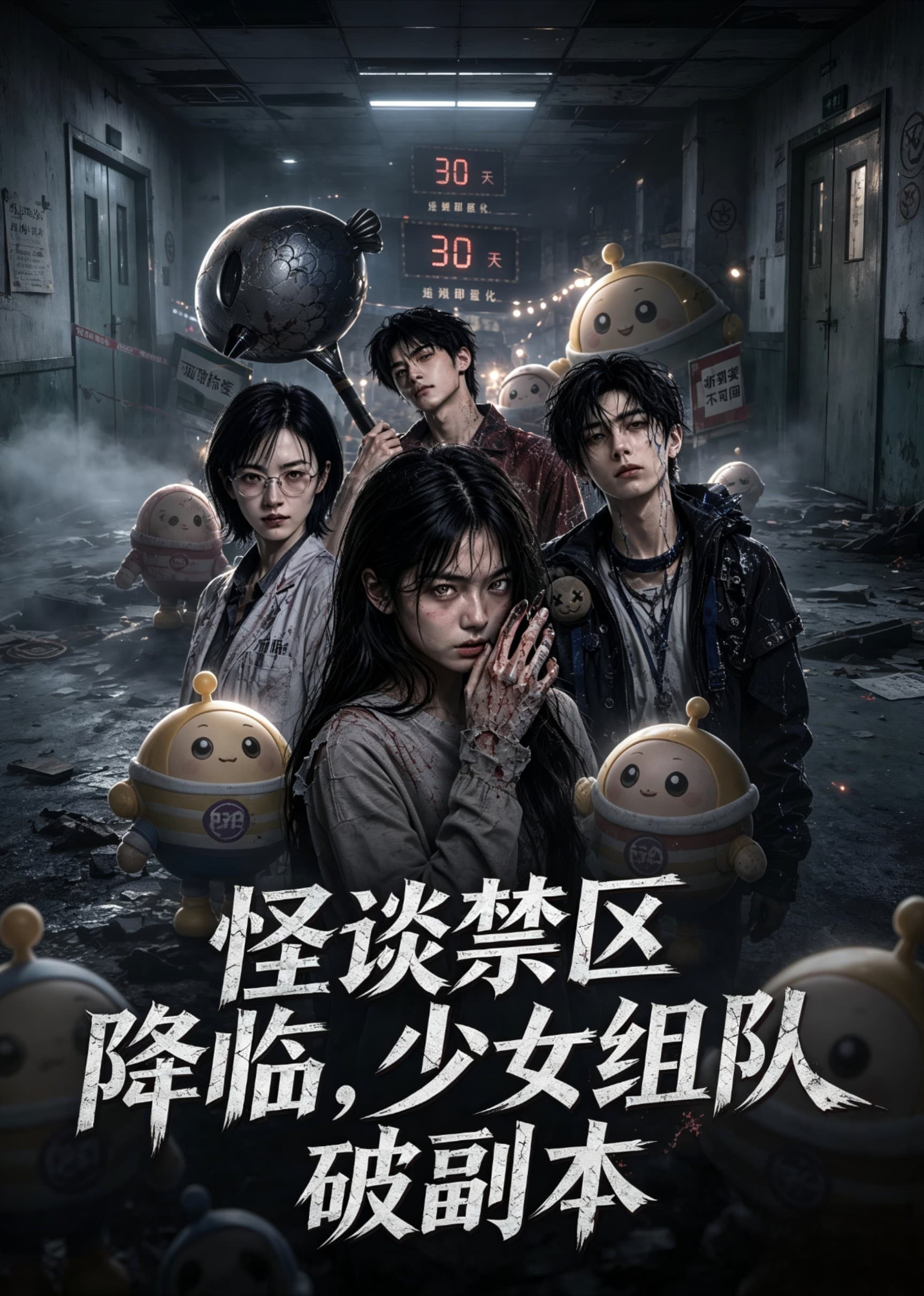 怪谈禁区降临，少女组队破解副本-剧集封面