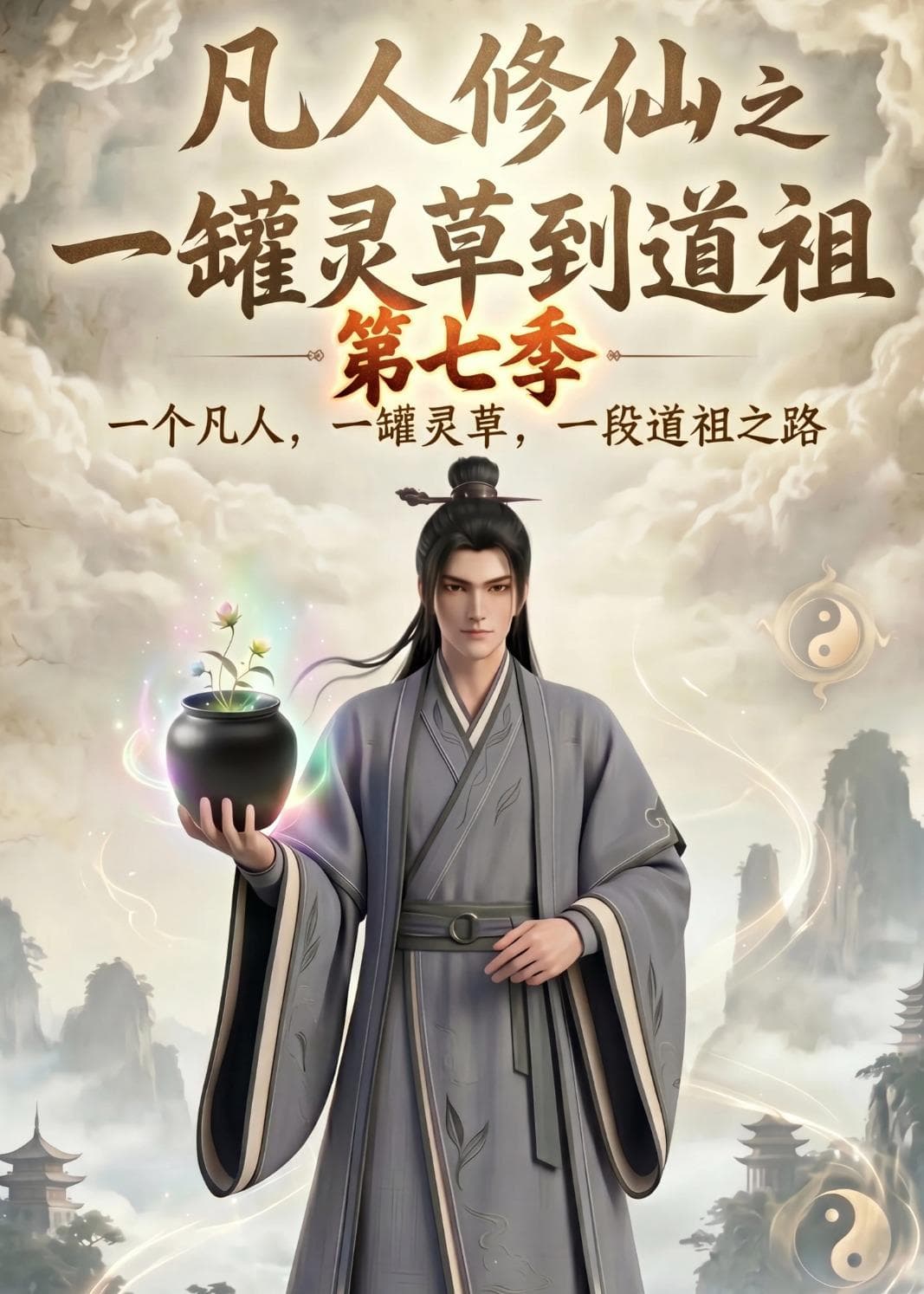 凡人修仙之一罐灵草到道祖第七季-剧集封面
