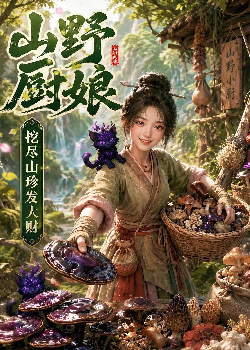 山野厨娘：挖尽山珍发大财-剧集封面