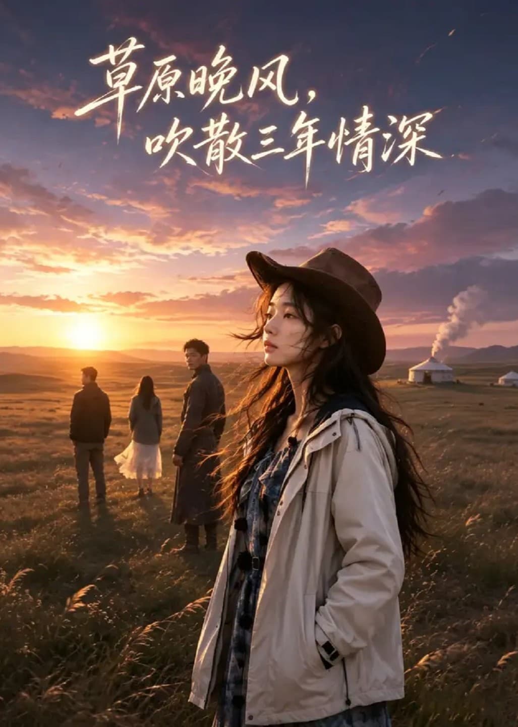 草原晚风，吹散三年情深-剧集封面
