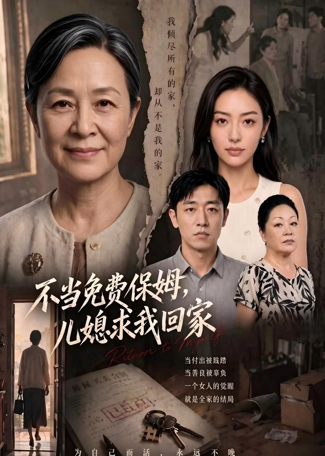 不当免费保姆，儿媳求我回家-剧集封面