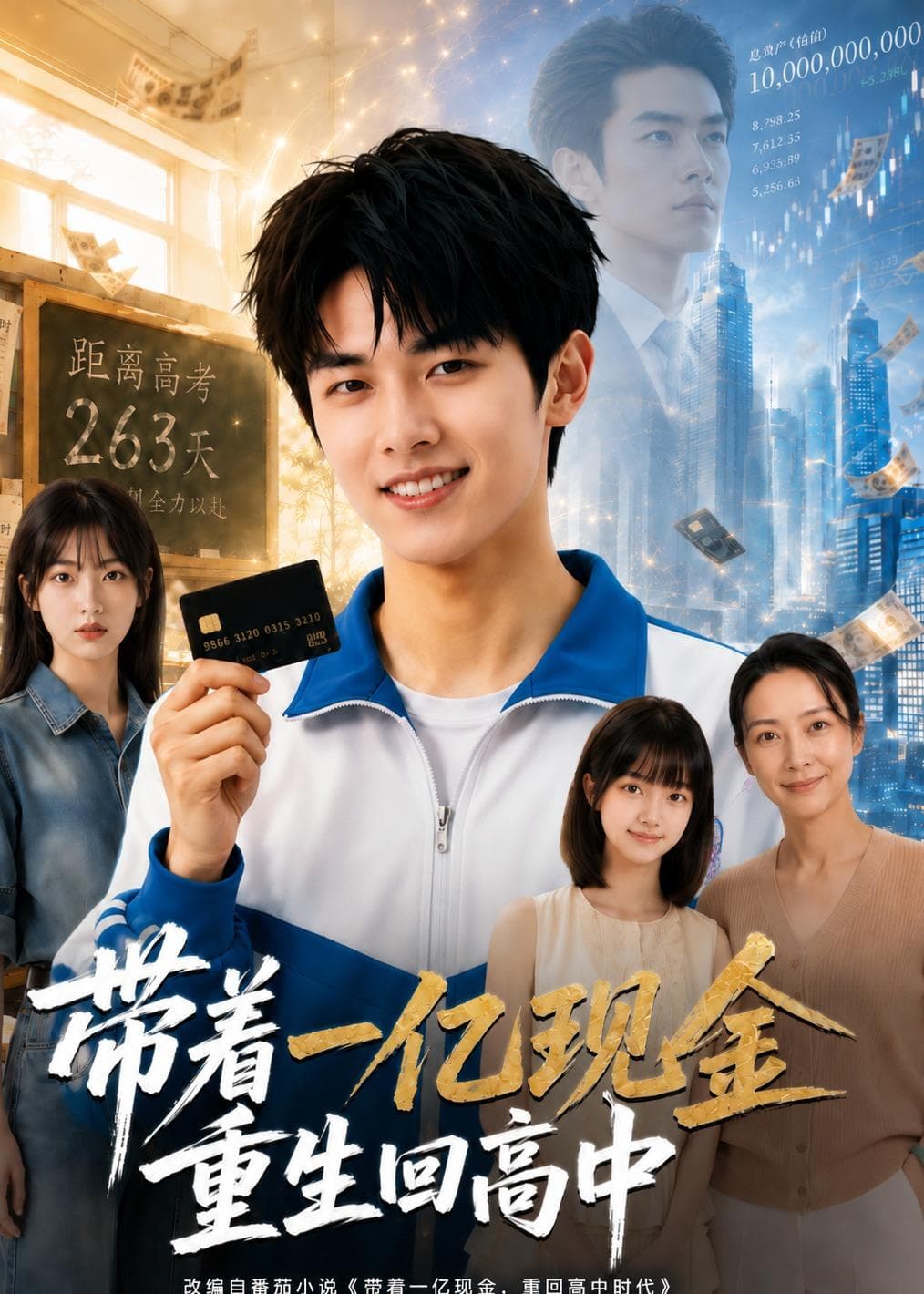 带着一亿现金重生回高中-剧集封面