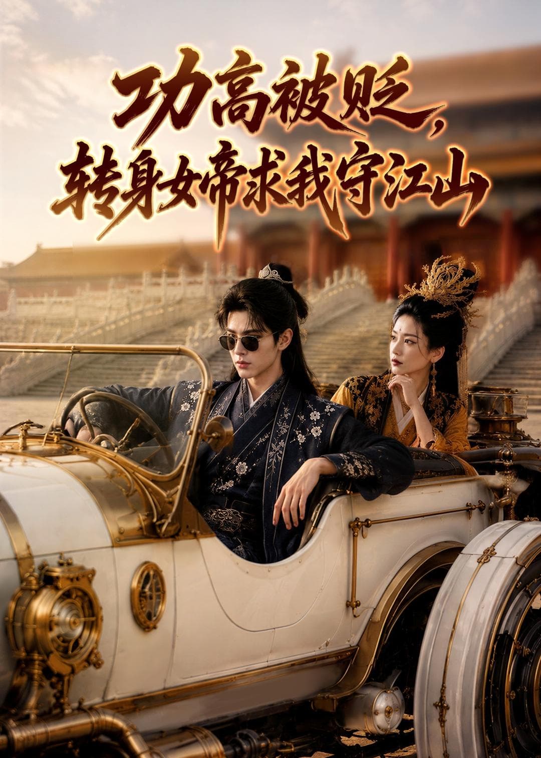 功高被贬，转身女帝求我守江山-剧集封面
