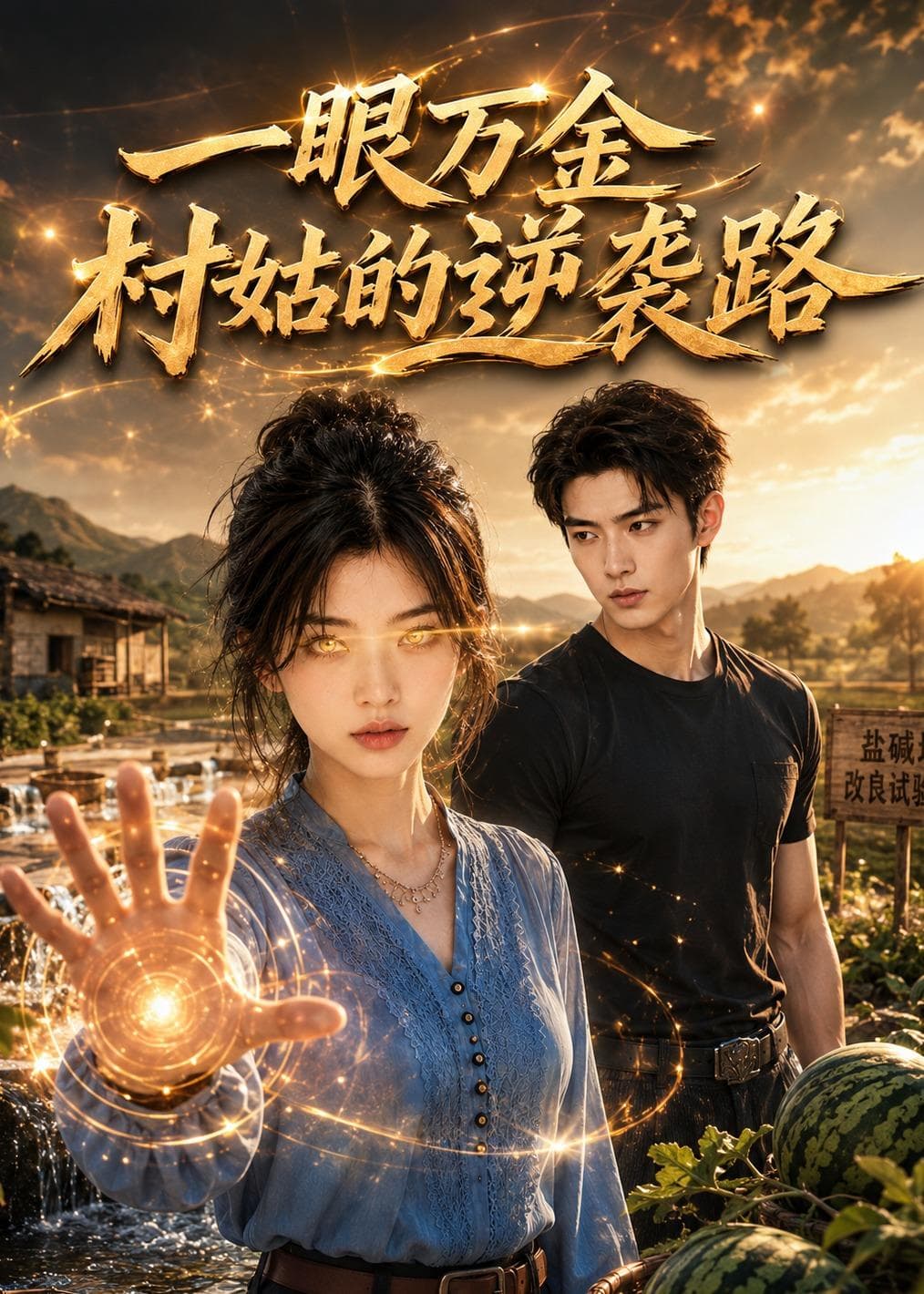 一眼万金，村姑的逆袭路-剧集封面