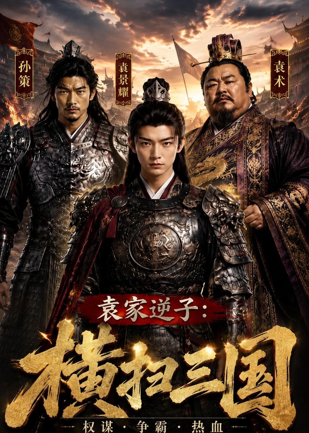 袁家逆子：横扫三国-剧集封面