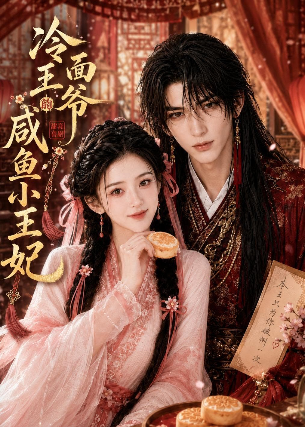 冷面王爷的咸鱼小王妃-剧集封面