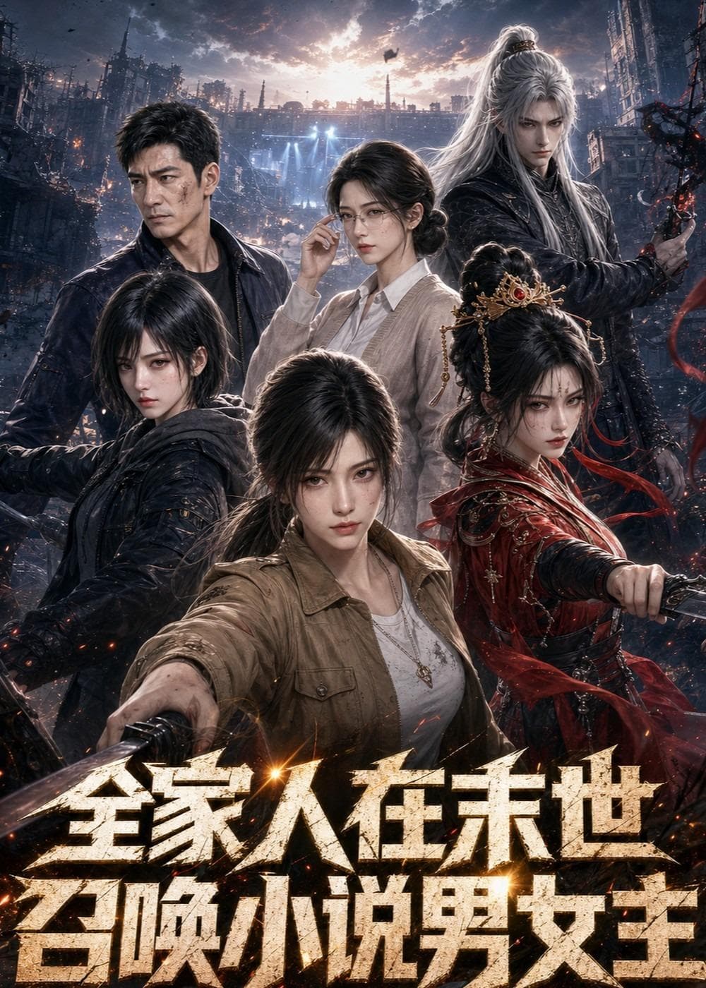 全家人在末世召唤小说男女主-剧集封面
