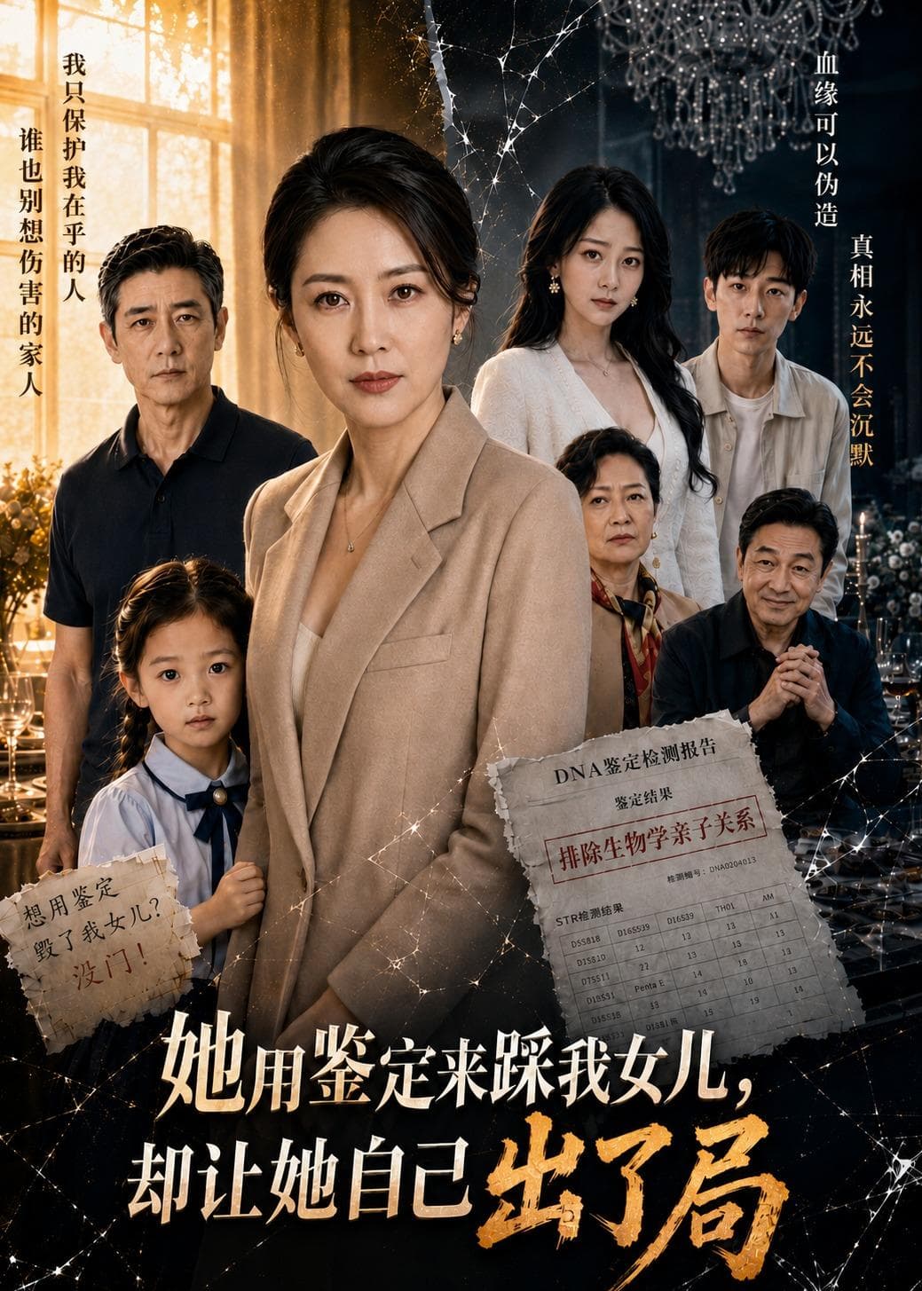 她用鉴定来踩我女儿，却让她自己出了局-剧集封面