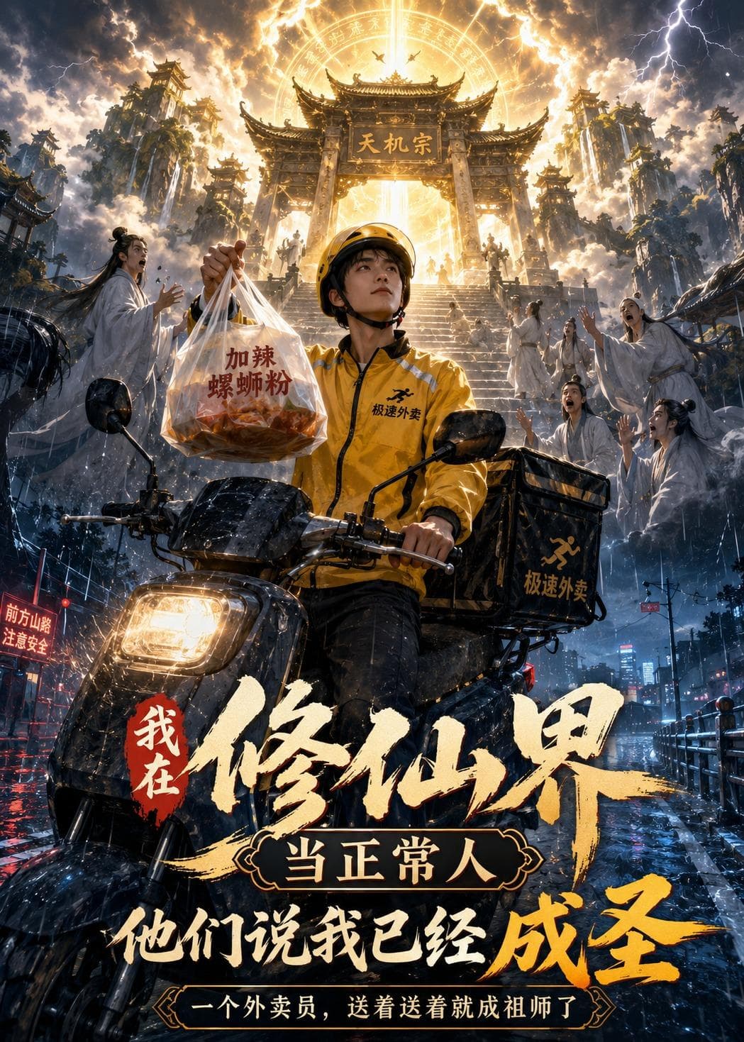 我在修仙界当正常人，他们说我已经成圣-剧集封面