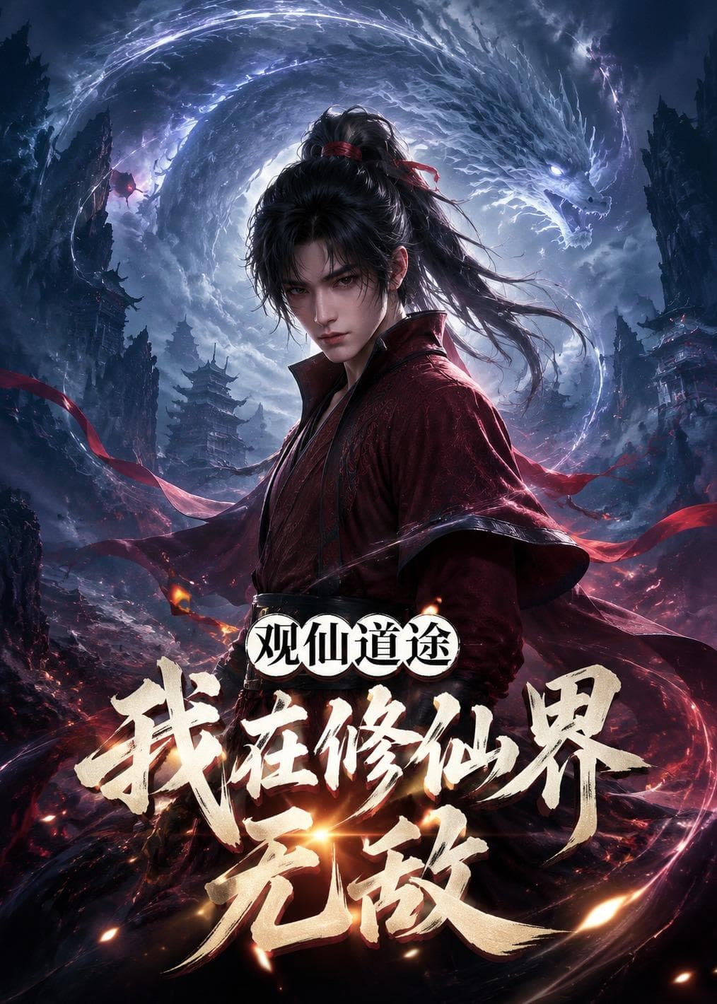 观仙道途，我在修仙界无敌-剧集封面