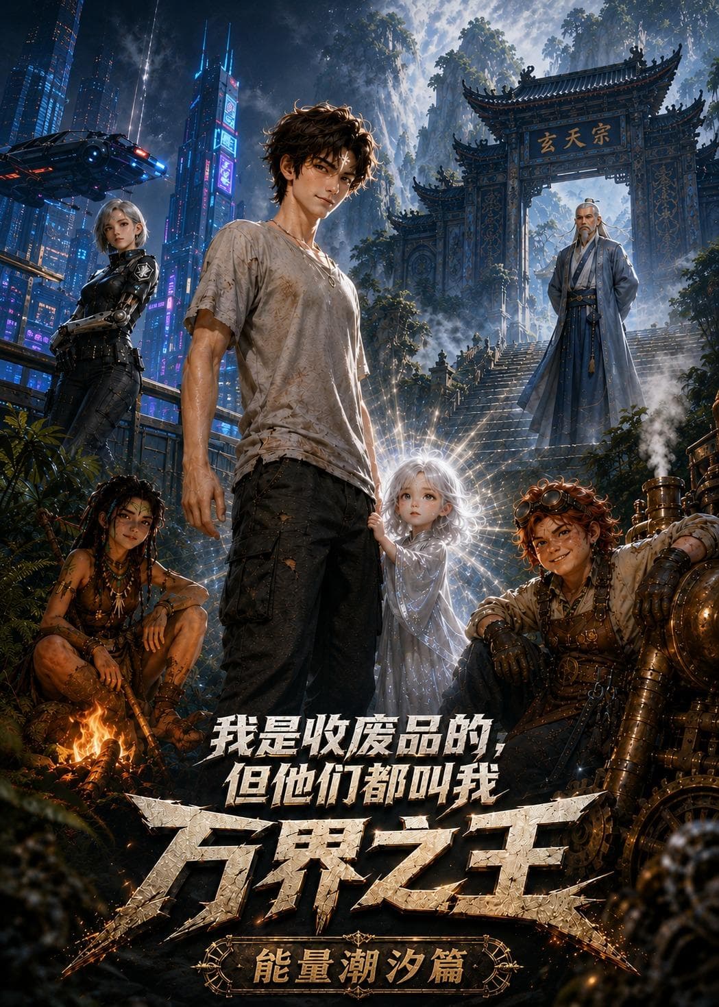 我是收废品的，但他是万界之王-剧集封面