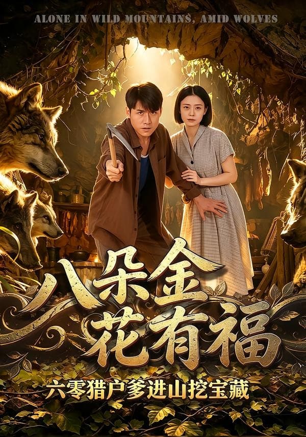 八朵金花有福，六零猎户爹进山挖宝藏-短剧封面