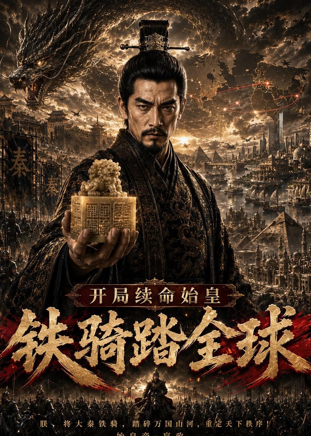 开局续命始皇，铁骑踏全球-剧集封面