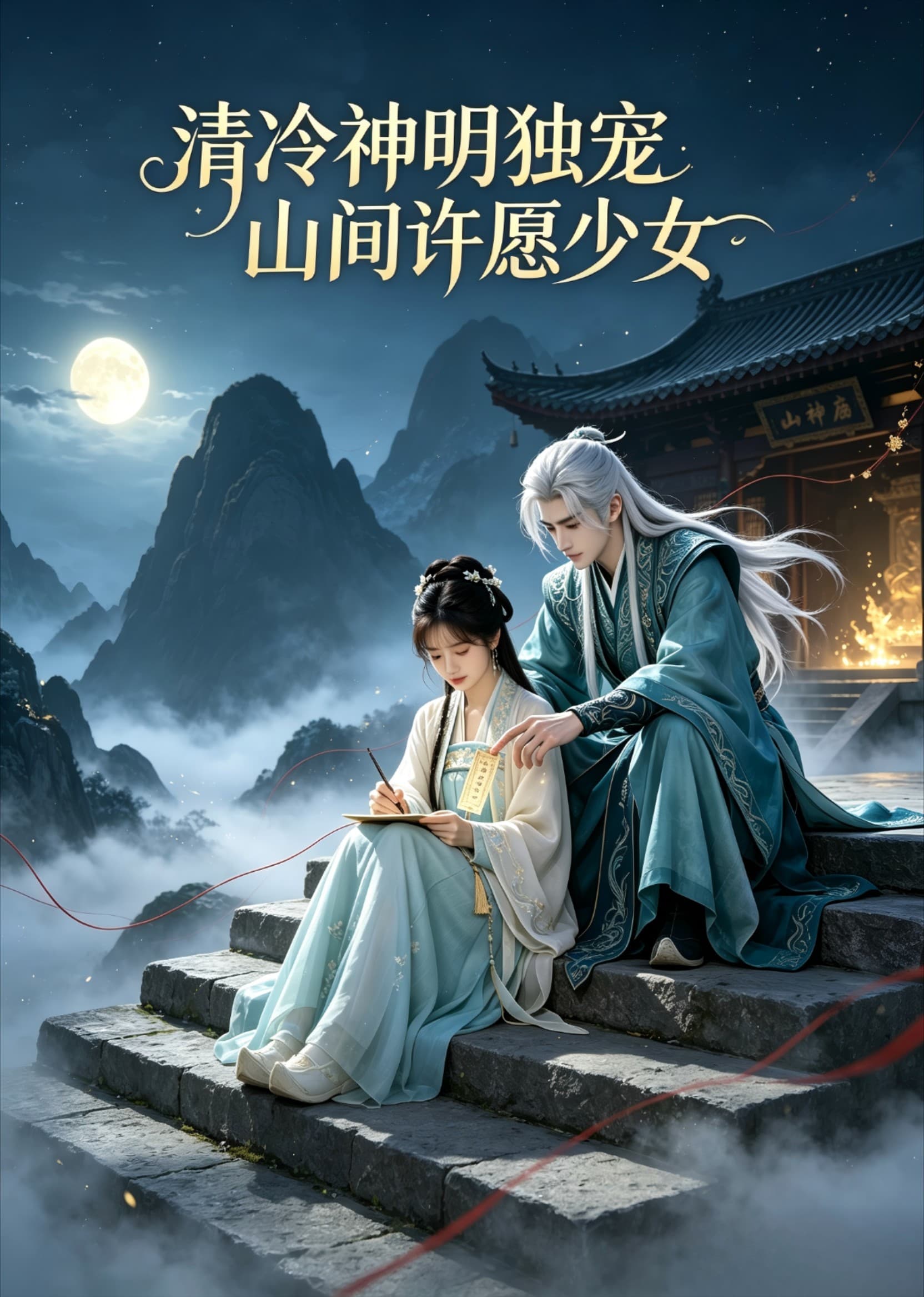 清冷神明独宠山间许愿少女-剧集封面