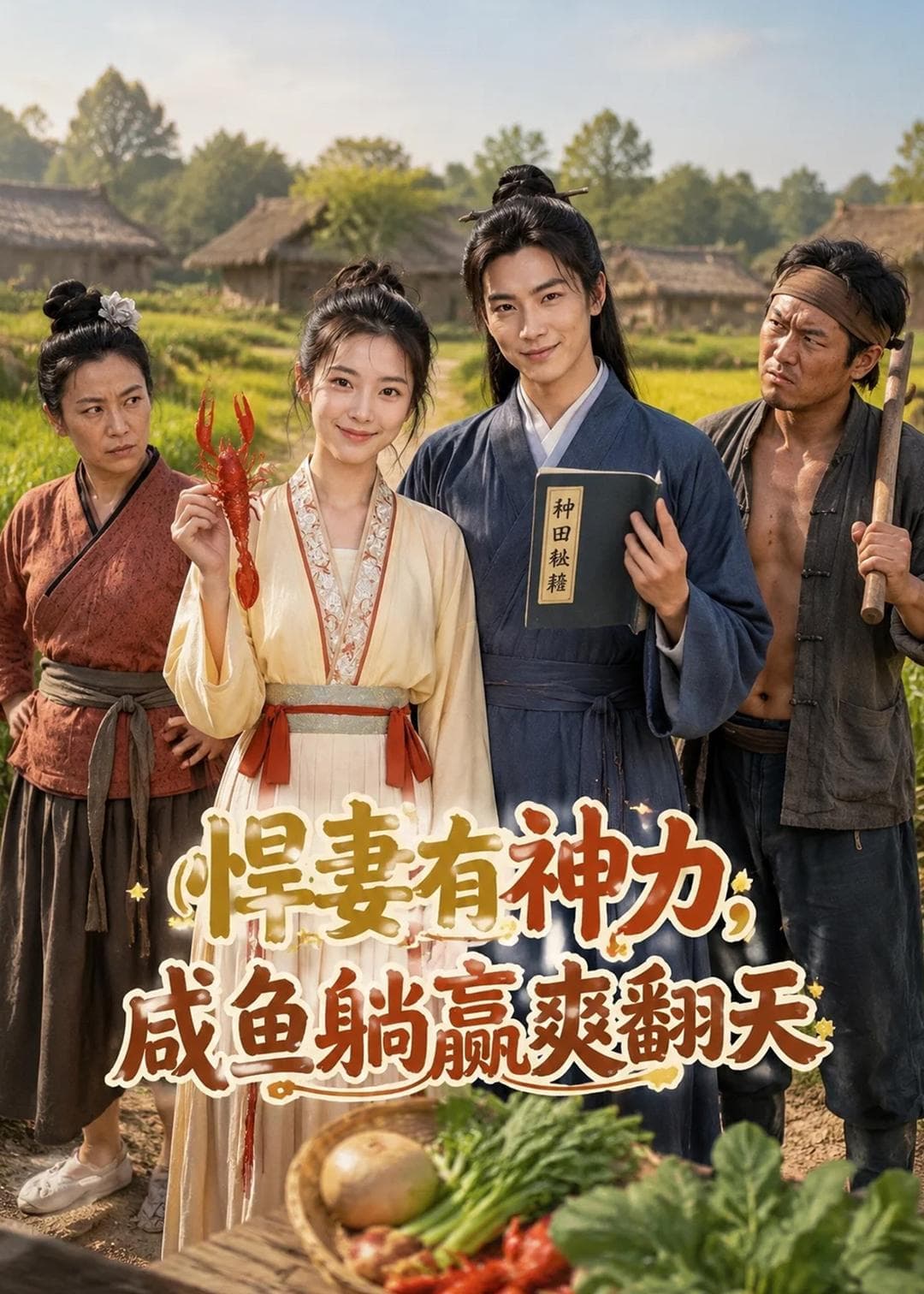 悍妻有神力，咸鱼躺赢赢翻天-剧集封面