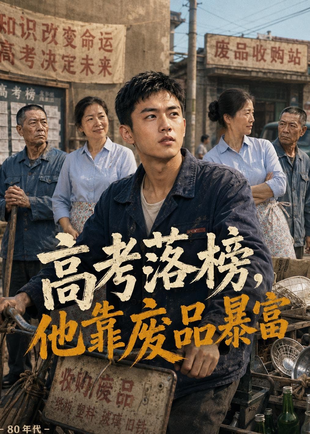 高考落榜，他靠废品暴富-剧集封面