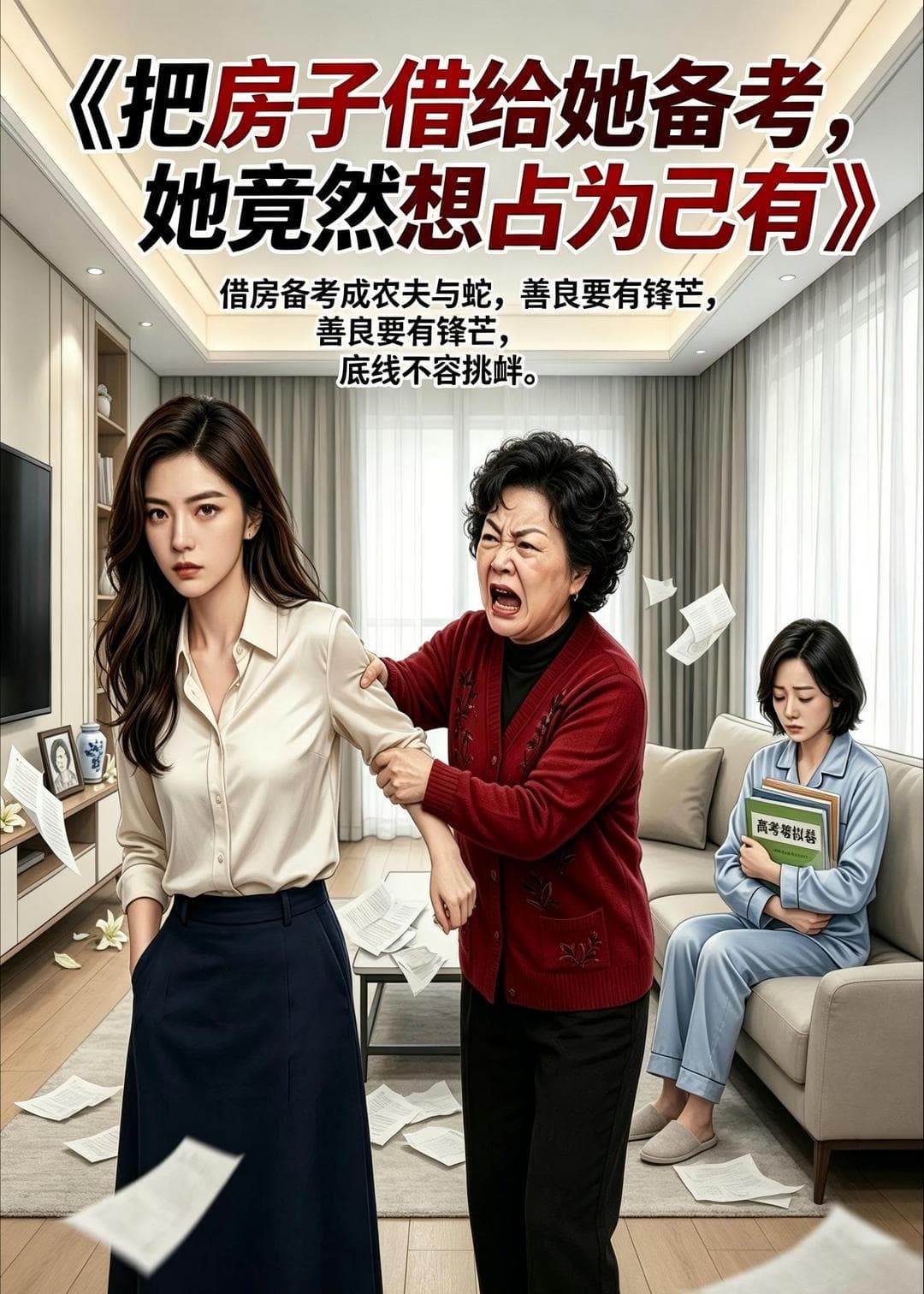 把房子借给她备考，她竟然想占为己有-剧集封面