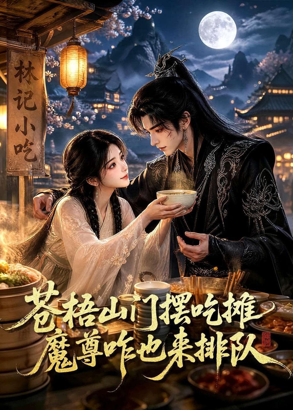 苍梧山门摆摊吃摊魔孽咋也来排队-剧集封面