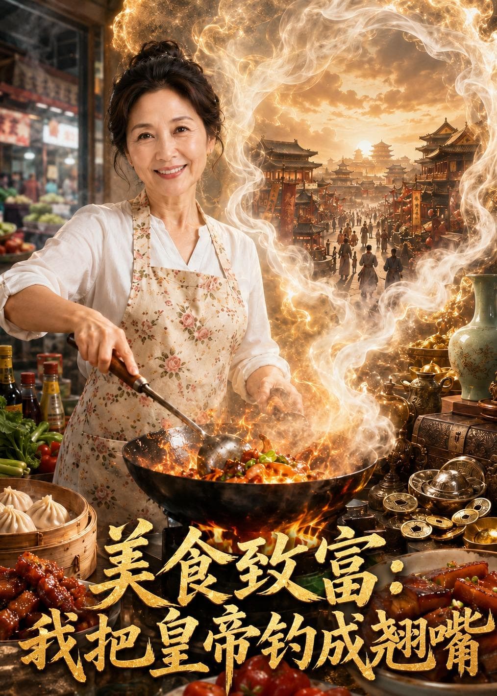 美食致富：我把皇帝钓成翘嘴-剧集封面