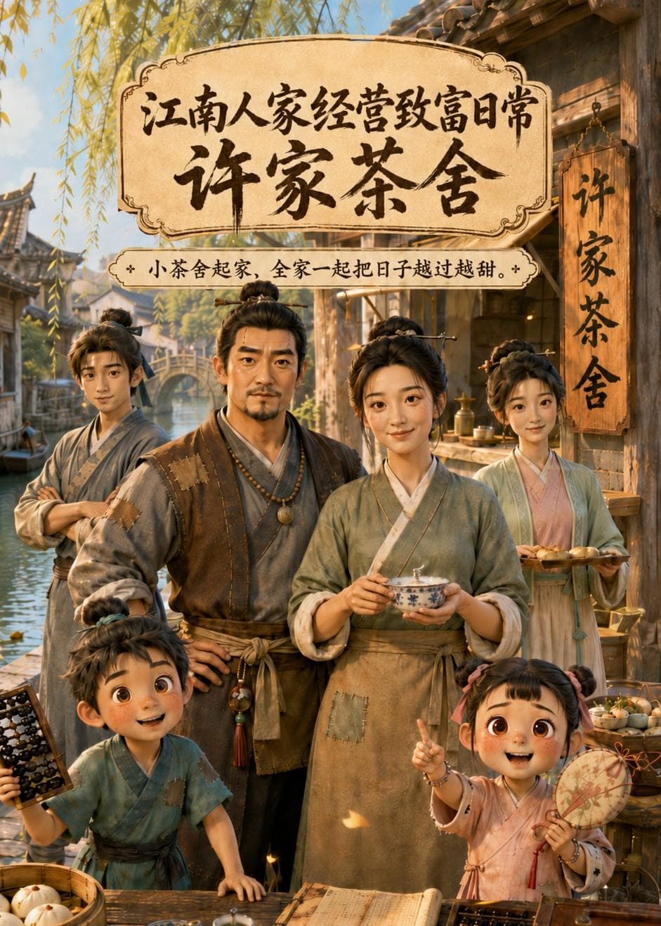 江南人家经营致富日常：许家茶舍-剧集封面