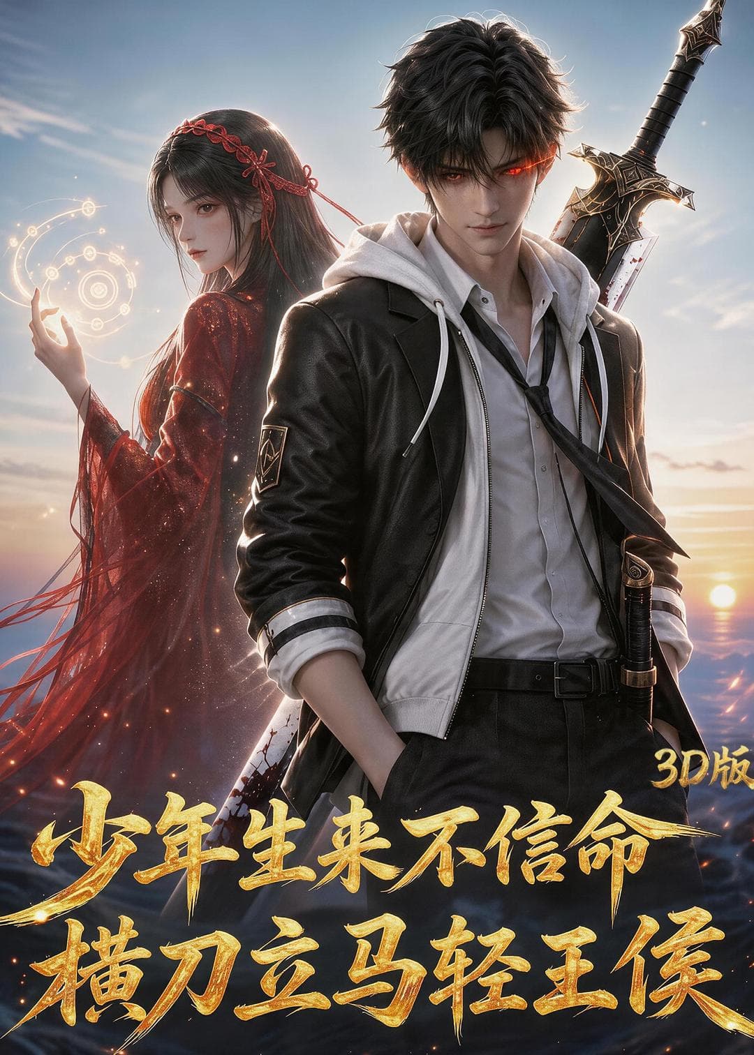 少年生来不信命，横刀立马轻王侯3d版-剧集封面