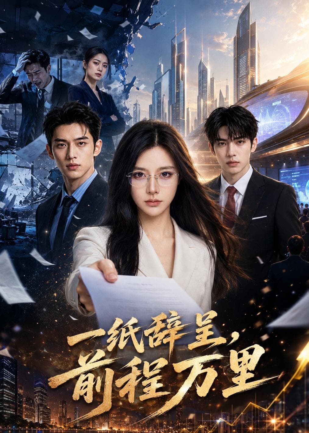一纸辞呈，前程万里-剧集封面