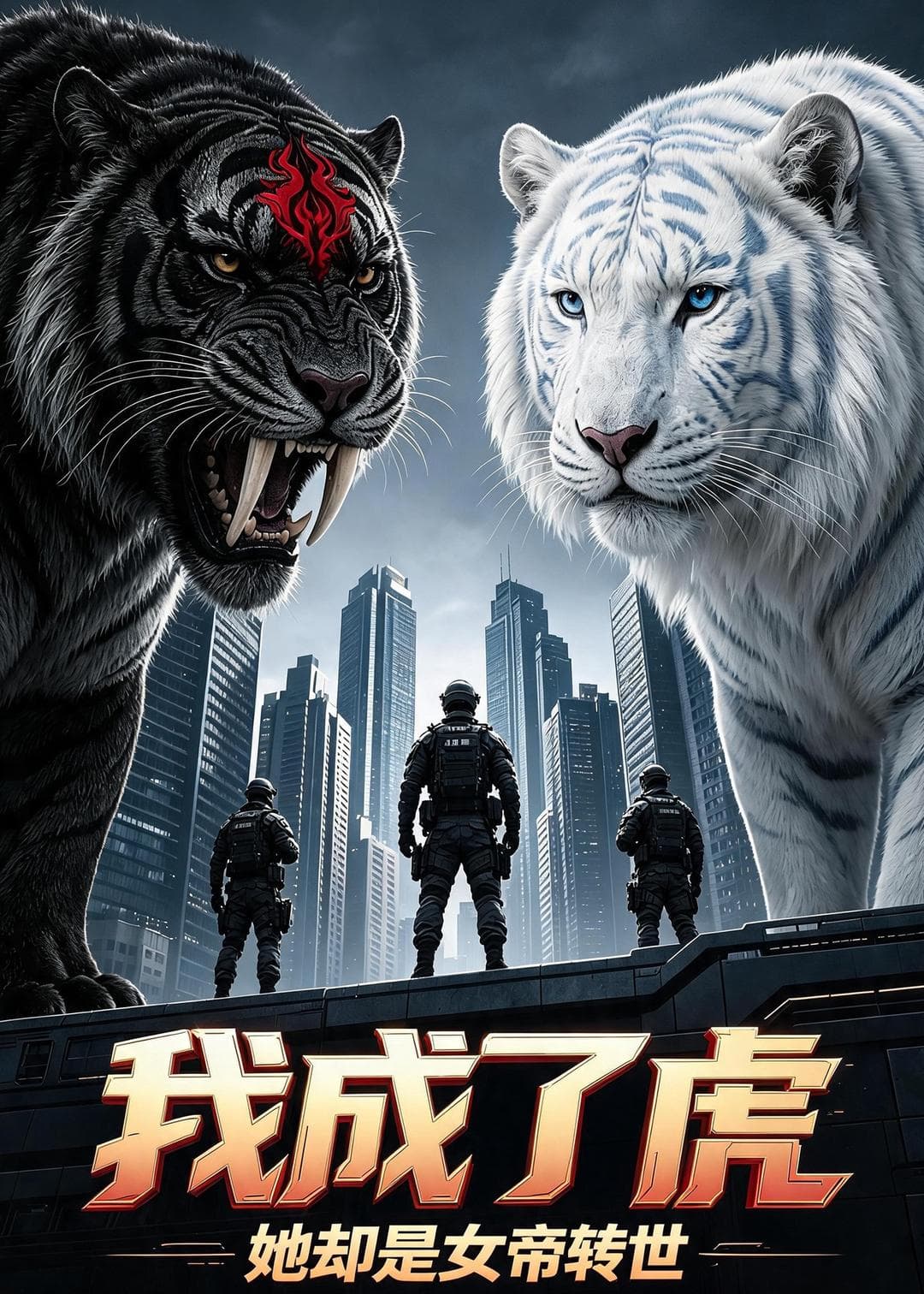 我成了虎，她却是女帝转世-剧集封面
