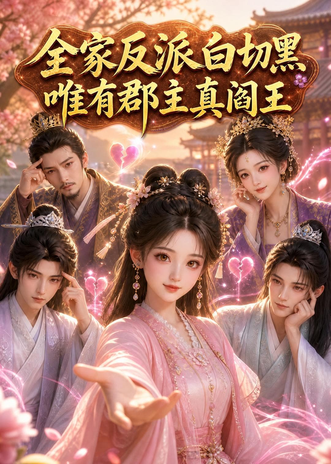 全家反派白切黑，唯有郡主真阎王-剧集封面