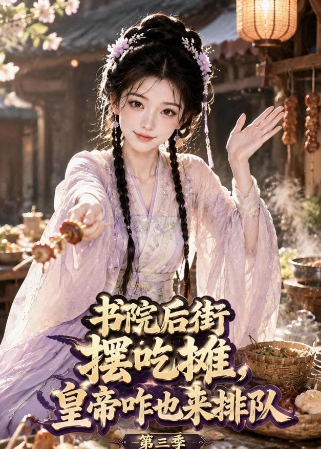 书院后街摆摊，皇帝咋也来排队第三季-剧集封面
