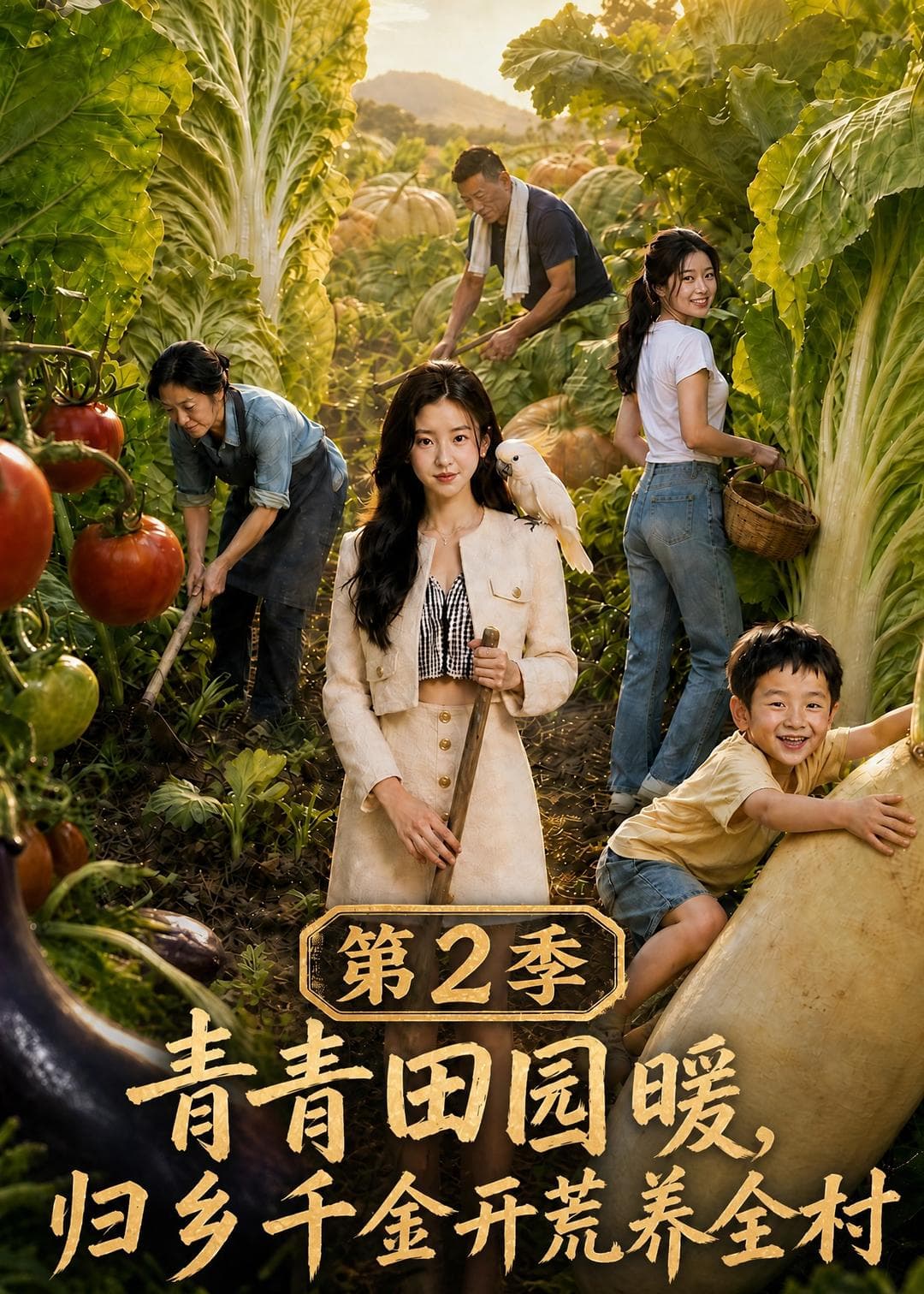 青青田园暖，归乡千金开荒养全村第二季-剧集封面