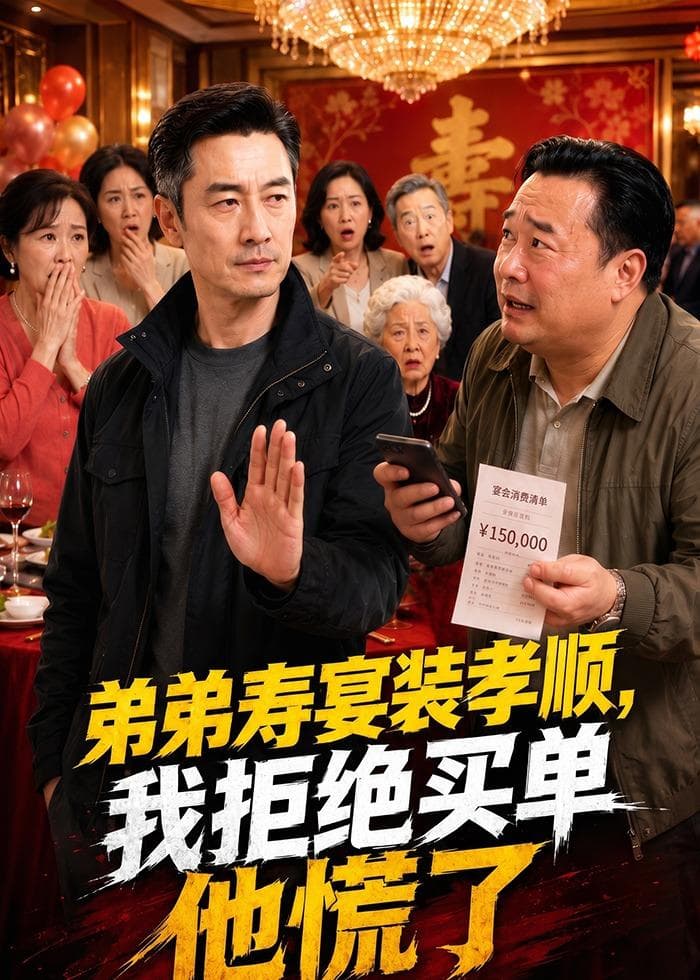 弟弟寿宴装孝顺，我拒绝买单他慌了-剧集封面