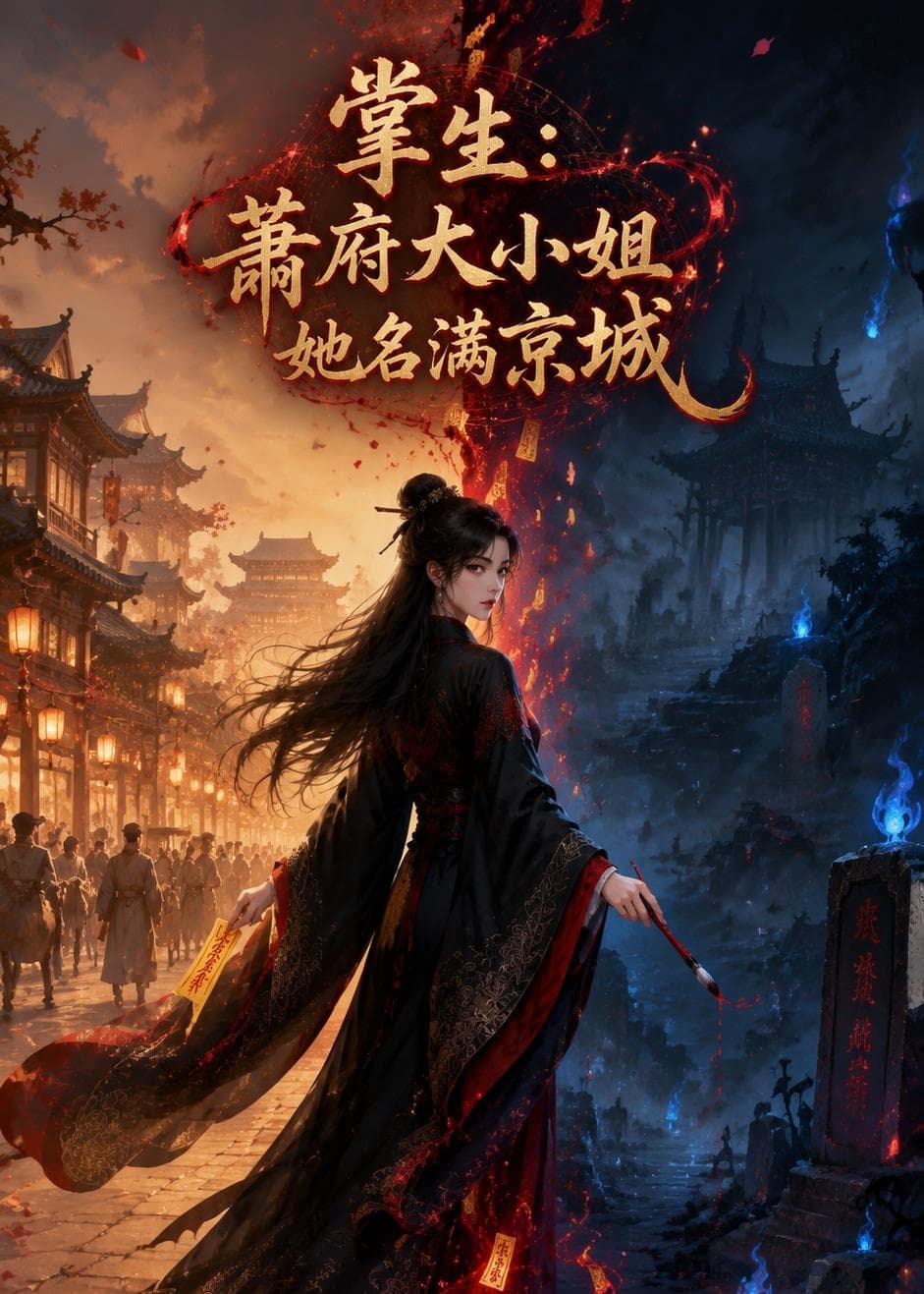 掌生：萧府大小姐她名满京城-剧集封面