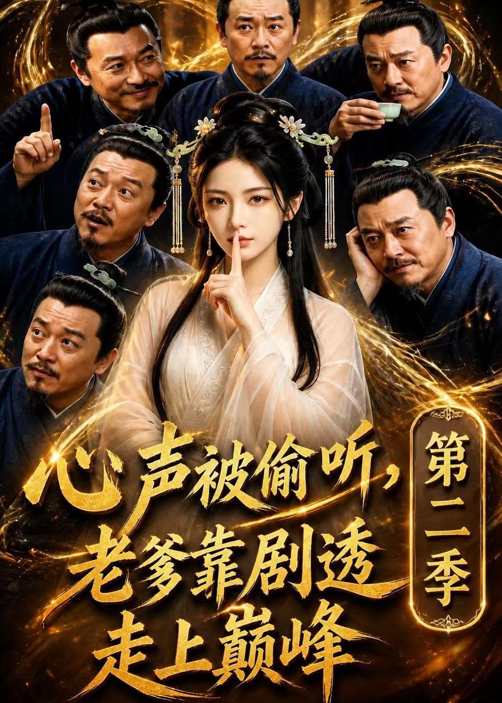 心声被偷听，老爹靠剧透走上巅峰第二季-剧集封面