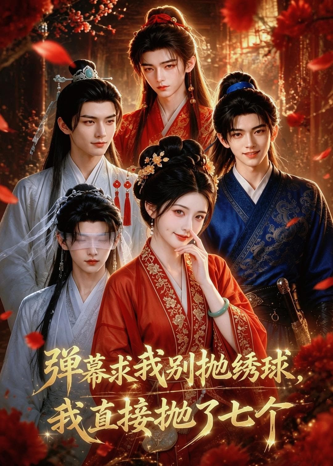 弹幕求我别抛绣球，我直接抛了七个-剧集封面